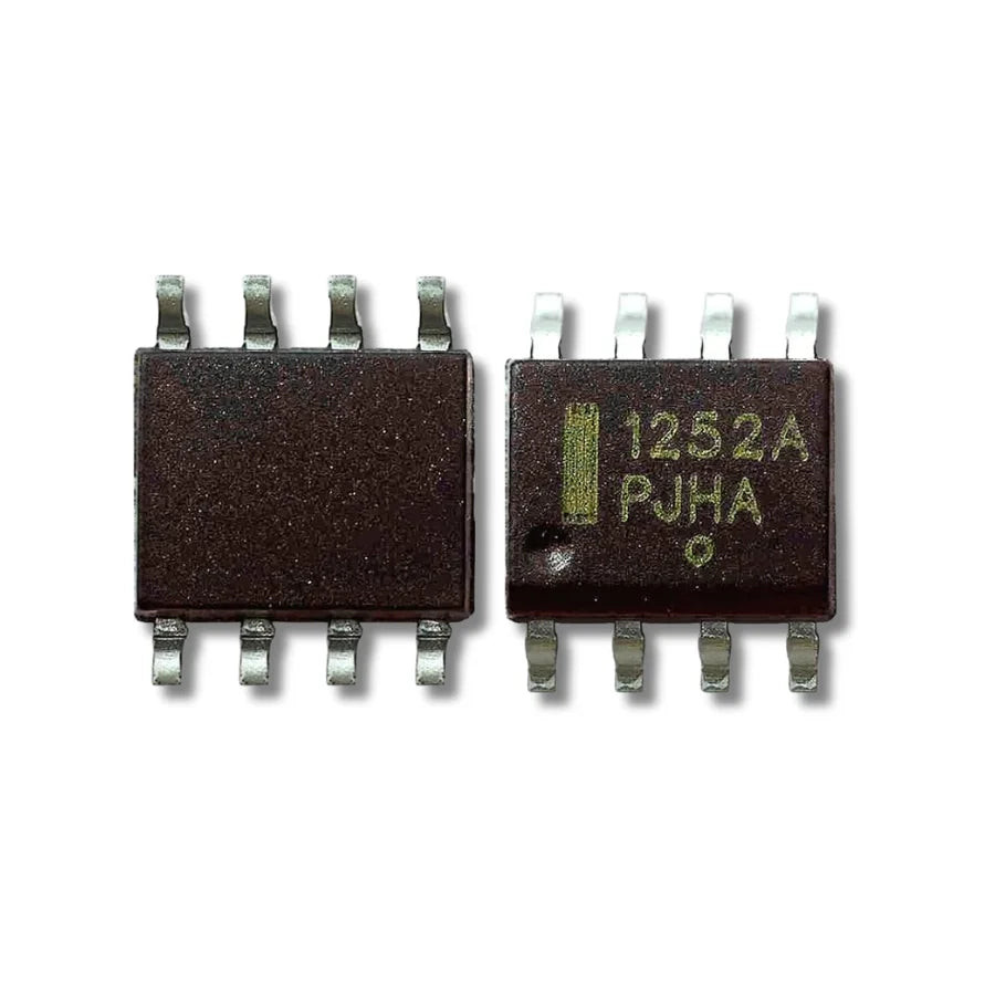 Front and back view of NCP1252ADR2G Current-Mode PWM Controller