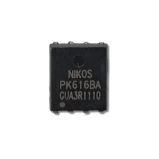 Front view of PK616BA N-channel MOSFET Innosilicon hashboard