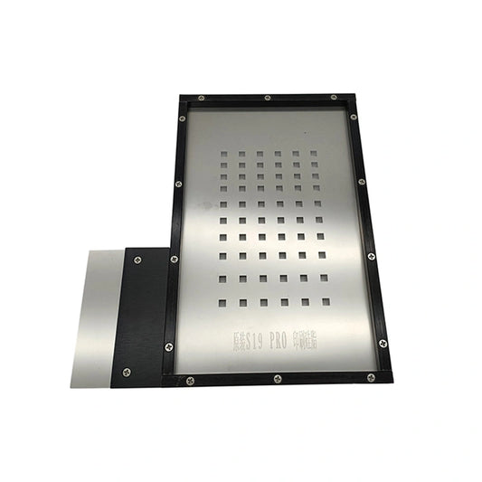 S19 Pro Thermal Paste Stencil – Precision Grease Application Tool for Hashboard Heat Sink Upgrades