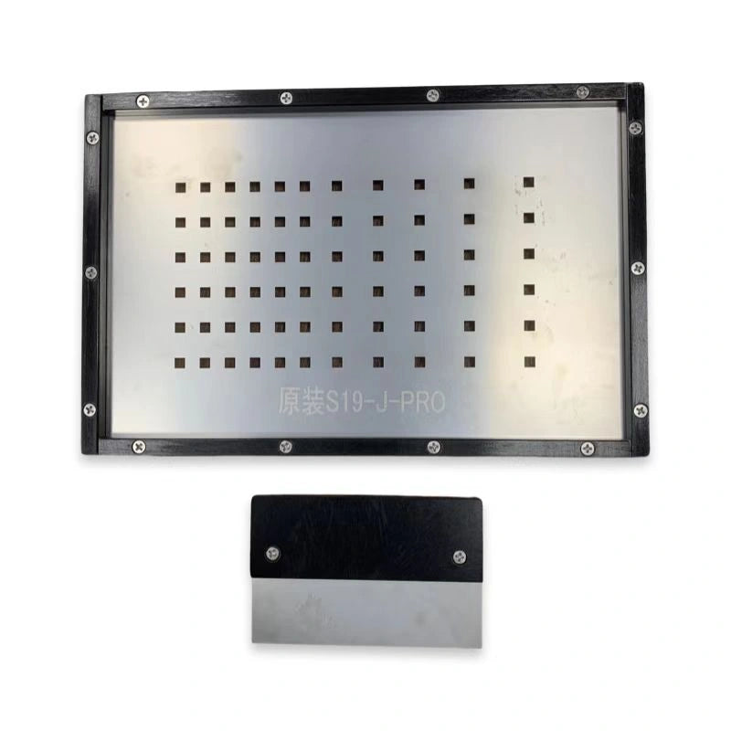 s19j pro stenctil template for hashing board thermal grease safe and easy application