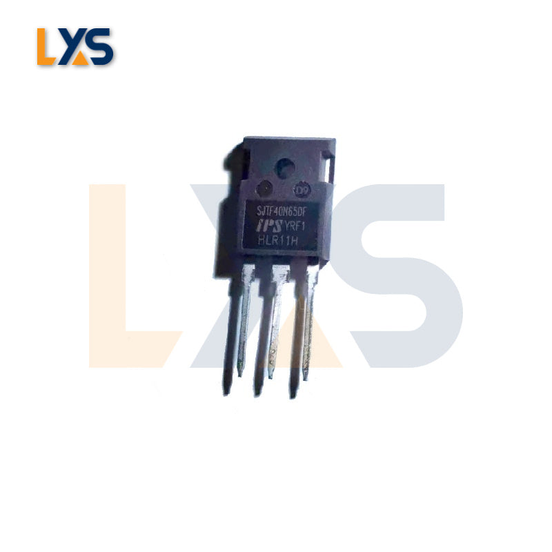 SJTF40N65DF Transistor MOSFET is a high-quality component designed to replace faulty parts in the Whatsminer M10 power supply. 