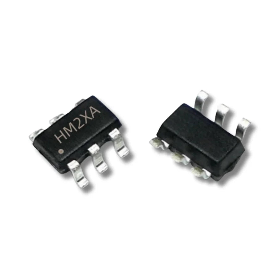 Front and back view of SY7302ABC Power Management IC