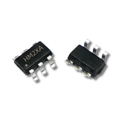 Front and back view of SY7302ABC Power Management IC