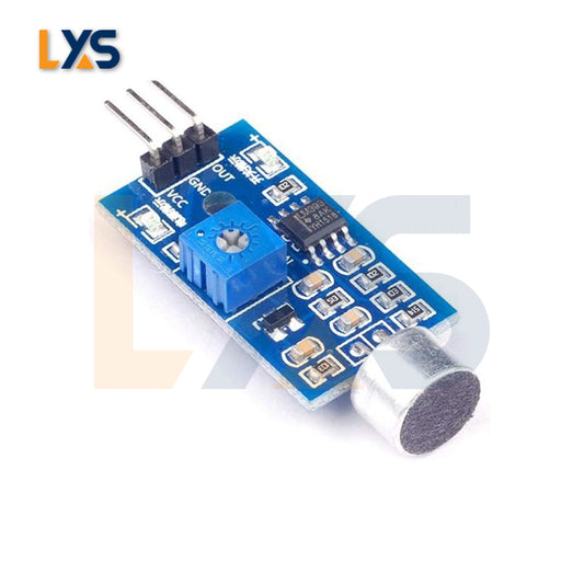 Sensitivity Adjustable Sound Sensor Microphone Module 3.3V-5V for DIY Robotics