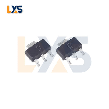 TLV1117-33IDCYR 3.3V positive low-dropout voltage regulator is an essential component used in Antminer S19 series hash boards