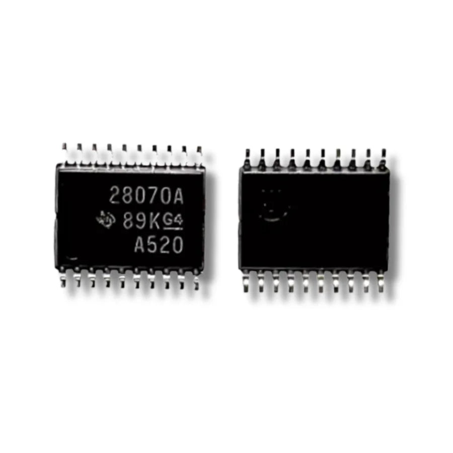 Front and back view of UCC28070APWR UCC28070A PFC