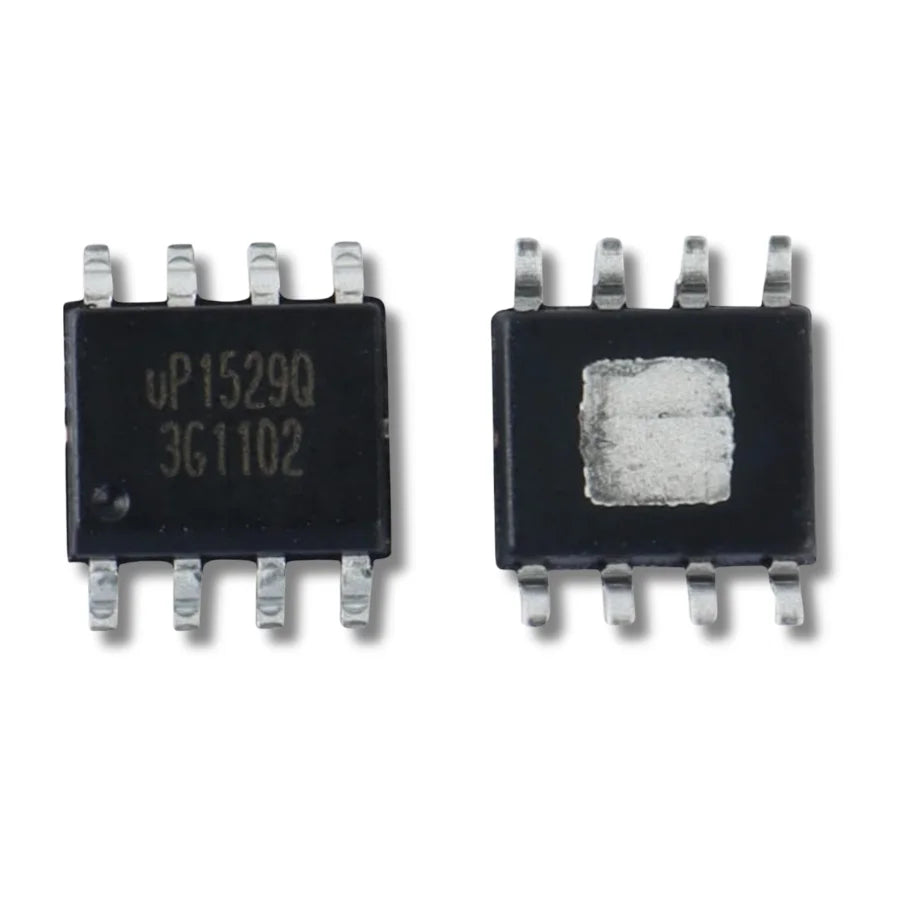 Front and back view of UP1529Q SOP-8 Power chip