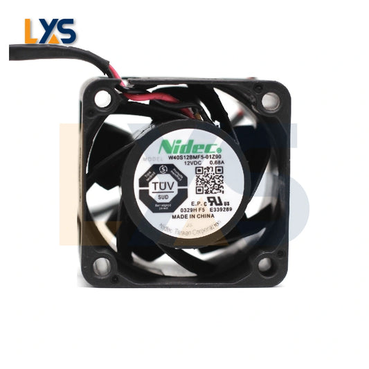  Nidec 40x28mm APW8 APW9 APW9+ Power Supply Cooling Fan is designed to deliver exemplary performance for your Bitmain APW8 APW9 APW9+ PSU.