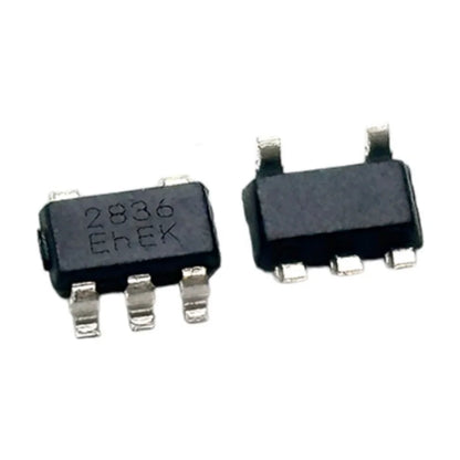 Front and back view of WL2836E08-5/TR  Linear Regulator
