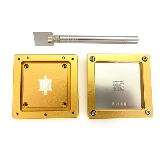 Whatsminer H3 BGA Reballing Kit - Stencil & Holder Set for Allwinner CPU Repair