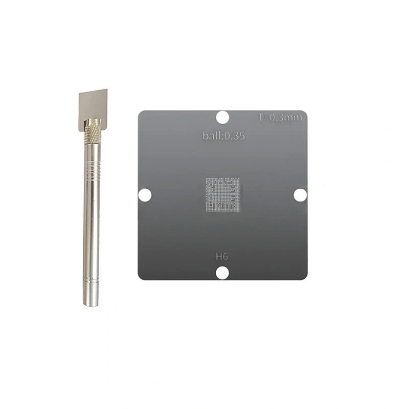 Whatsminer H6 H6OS BGA Reballing Stencil - Precision CPU Repair Allwinner