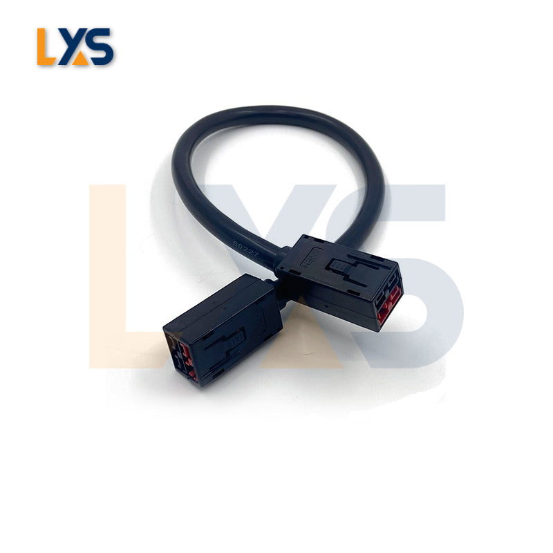 Seamless Power Connection for Whatsminer Hydro Cooling Series Host - Double Head Power Cable with Plug, Compatible with M34S+, M33S, M53S Models