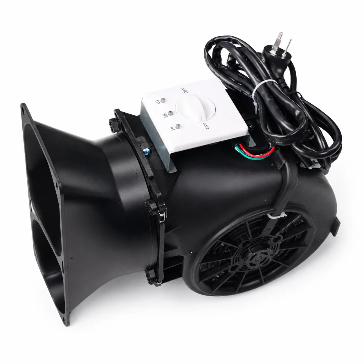 Dedicated 120mm exhaust adapter for the S21 / T21 Black Mini silencer — plug-and-play seal.