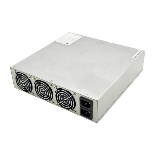 Front view of generic APW12 power supply unit for Antminer S19 S19 Pro and T19 miners
