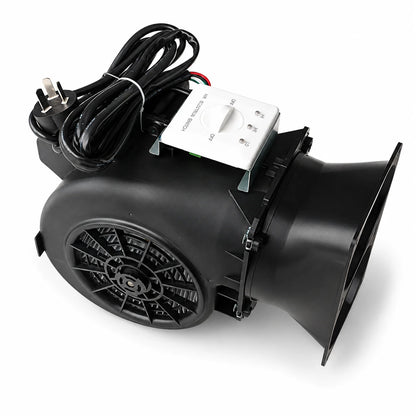 Black Mini compact silencer with AC motor for Avalon Canaan A1166 A1246 A1366 A14 A15 A16.