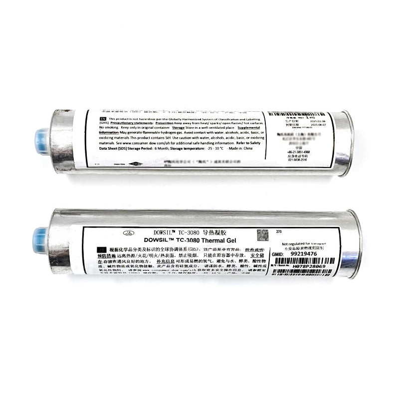 DOWSIL TC-3080 8W/mK blue thermal gel 1kg container for ASIC miner cooling