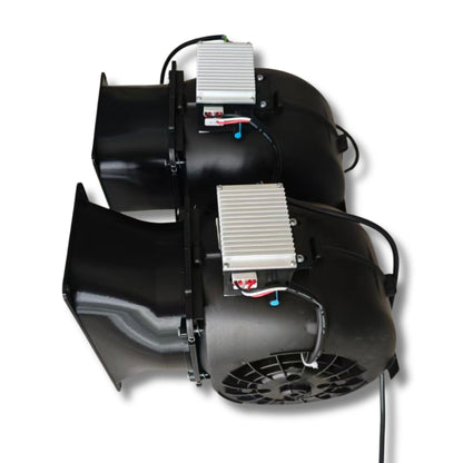 Energy-efficient blower silencer compatible with Avalon and Iceriver miners