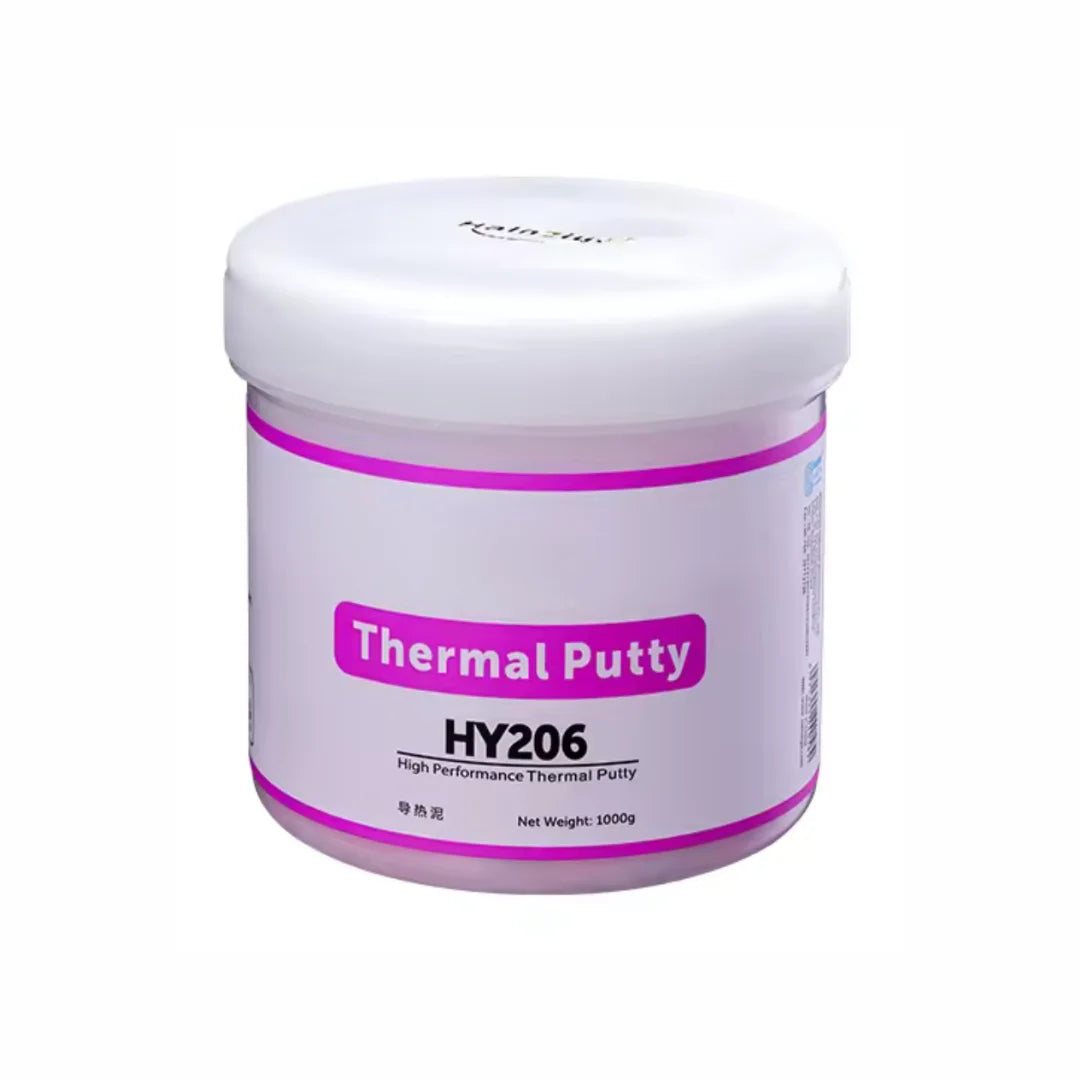 HY206 HY236 gel-type thermal grease showing smooth and fluid consistency