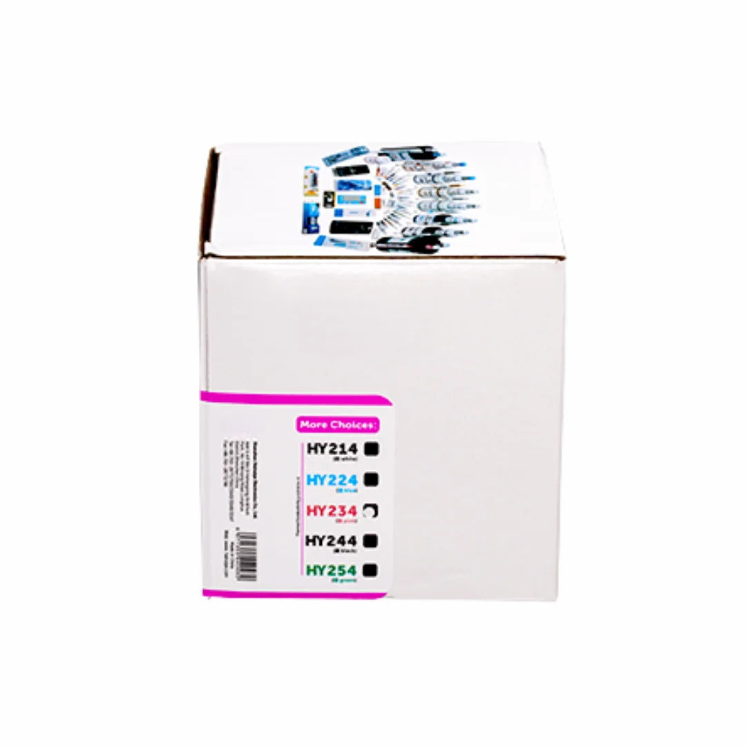 HY234-CN100 1kg pink silicone thermal putty packaged for GPU and ASIC cooling