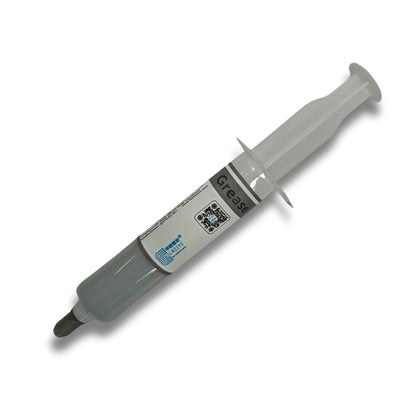 HY710 thermal grease applied on CPU for heat dissipation