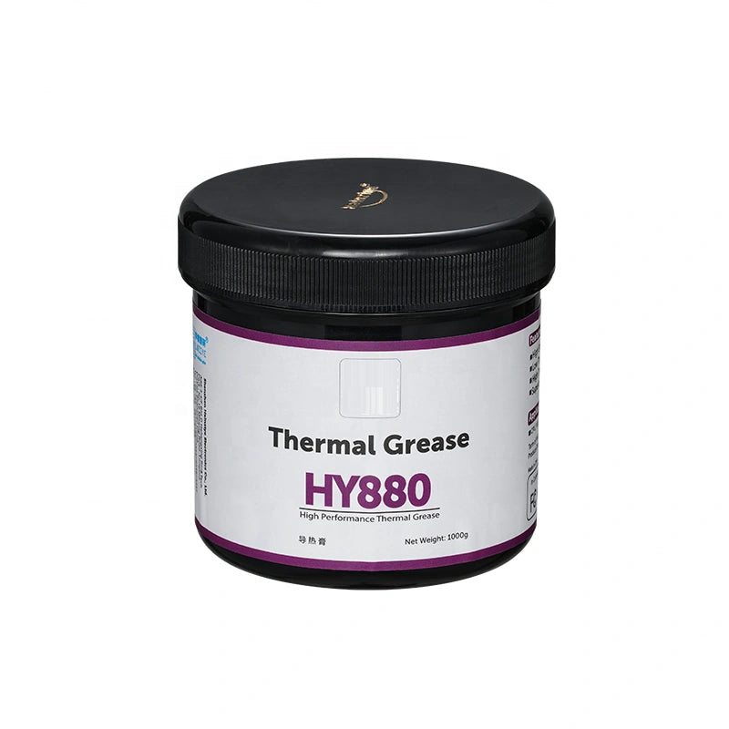 HY883 grey thermal grease 1kg industrial can for electronics and ASIC cooling