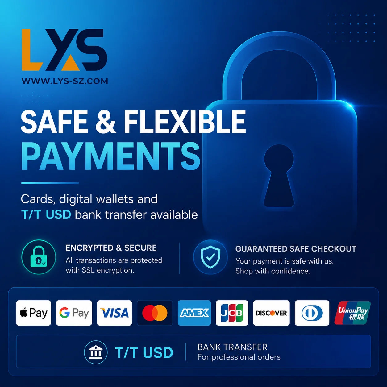 ASIC Miner repair parts: safe and secured payment on www.lys-sz.com