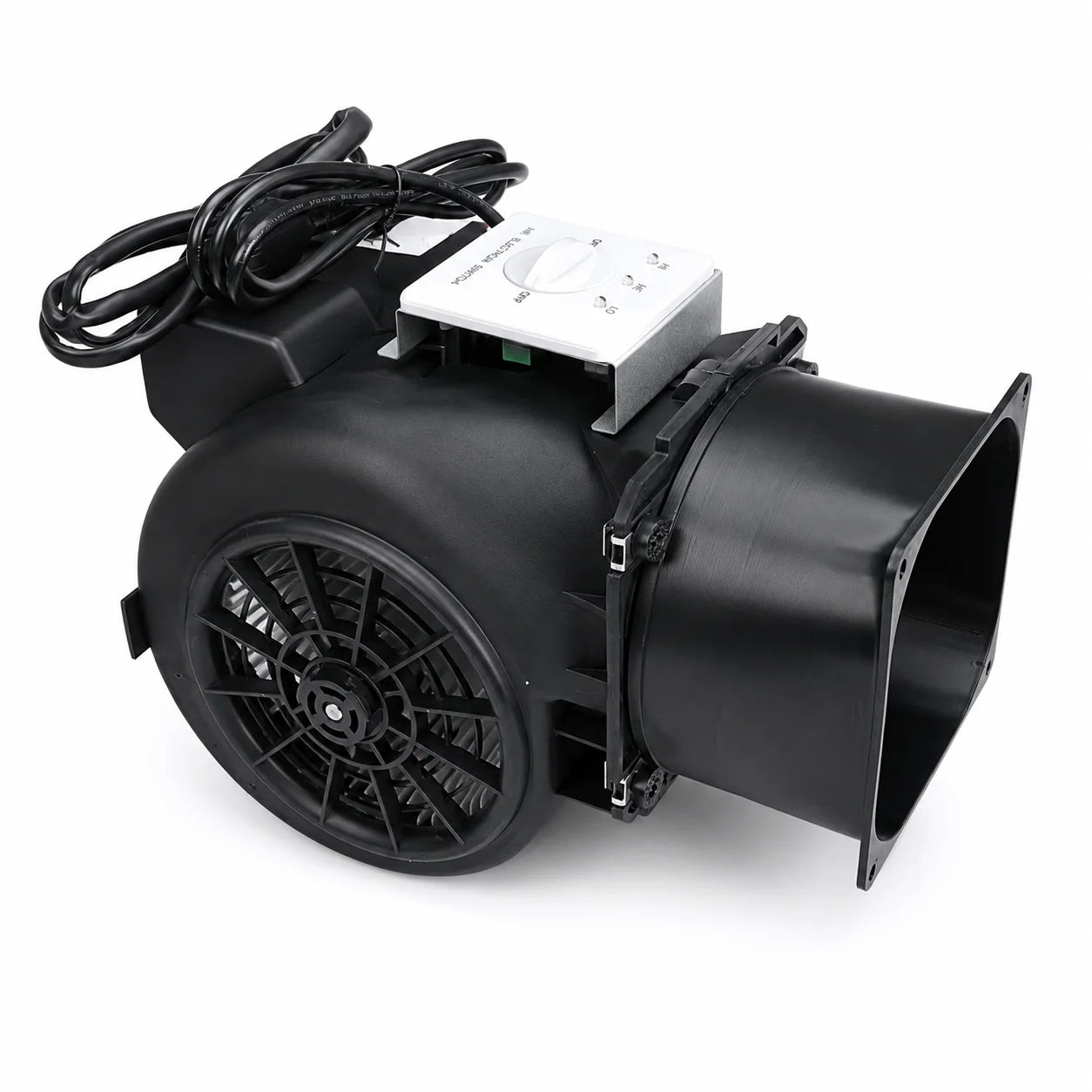 Bundle: silencer + 140mm adapter + 2 square 4pin fan simulators for M60 series.