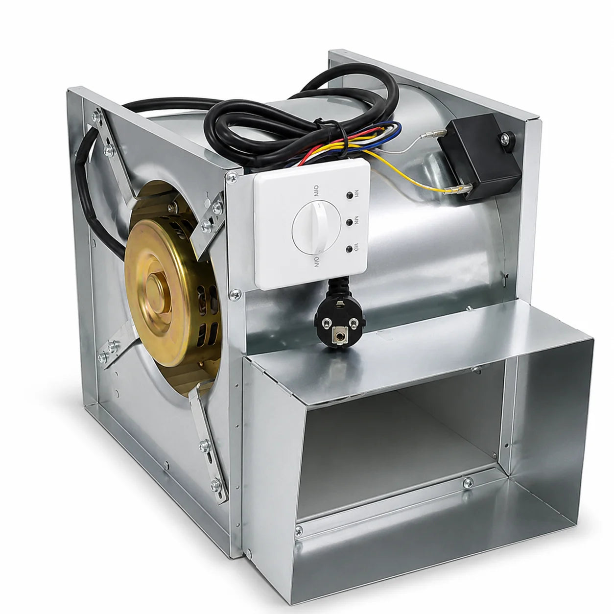 Whatsminer M60 series Silver Industrial silencer with pure-copper AC motor, 200W or 300W variant.