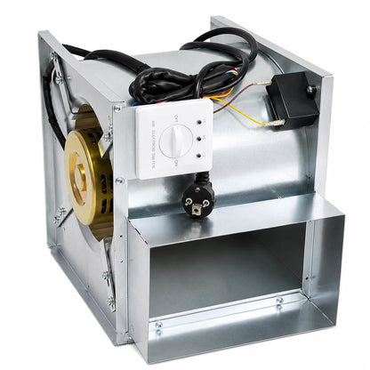 Silver Industrial bundle with 2 square 4pin fan simulators for Whatsminer M60 series.
