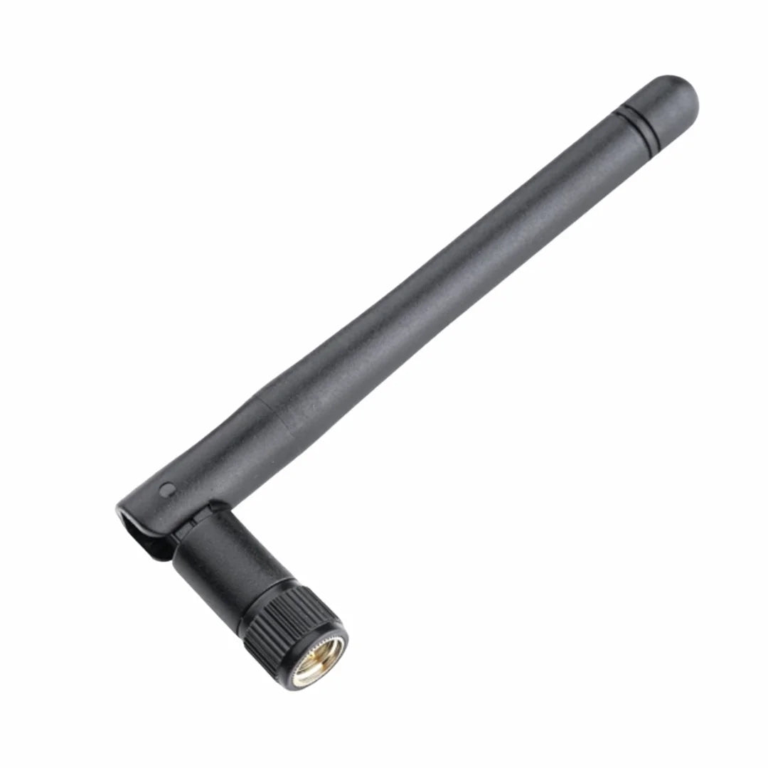 2.4GHz WiFi antenna dimensions showing 12cm antenna and 16cm cable length