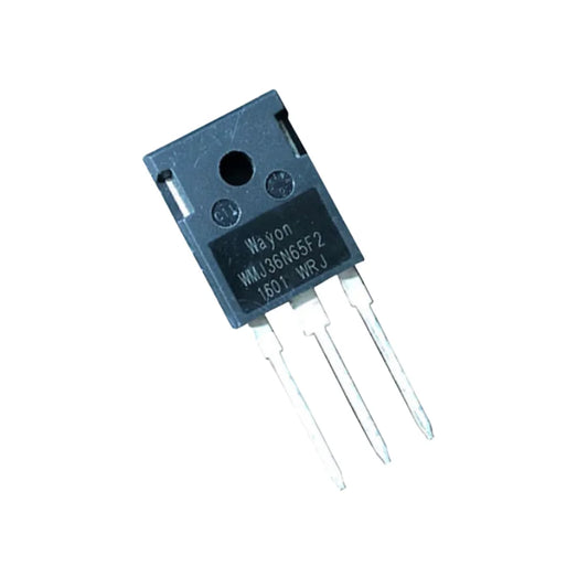 WMJ36N65F2 MOSFET used in industrial power and PSU applications