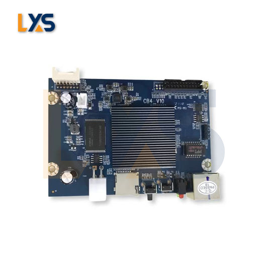 Microbt Whatsminer CB4 V10 Server PCBA Control Board. CB4 V10 control board is designed to repair and replace accessories in Microbt Whatsminer M20, M21, M30, M31, M32, and M30 S+ series.