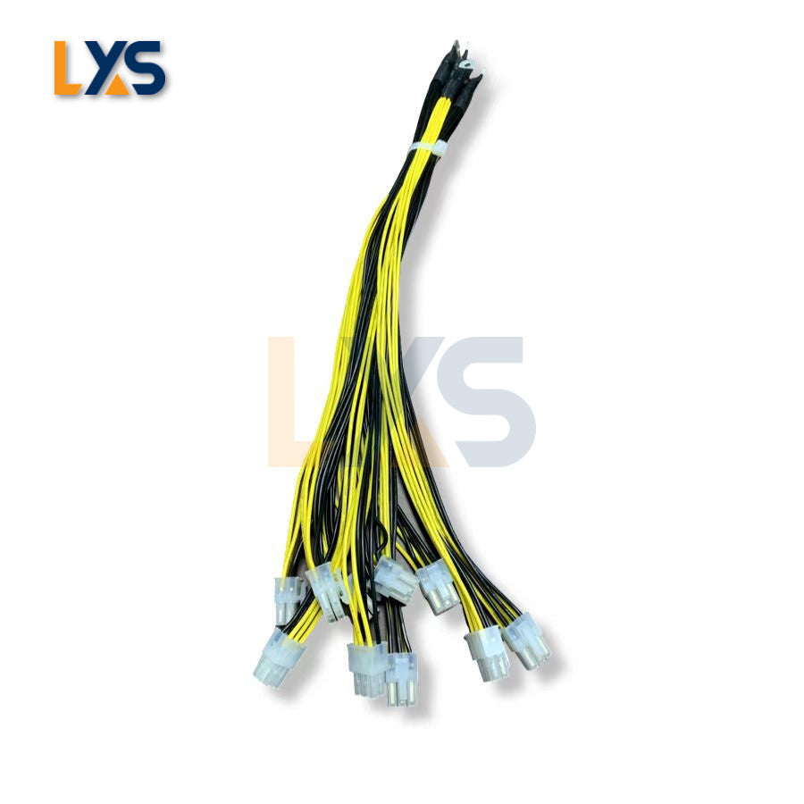 18AWG PSU Yellow and black cables 18AWG to power up Antminer S9 L3+