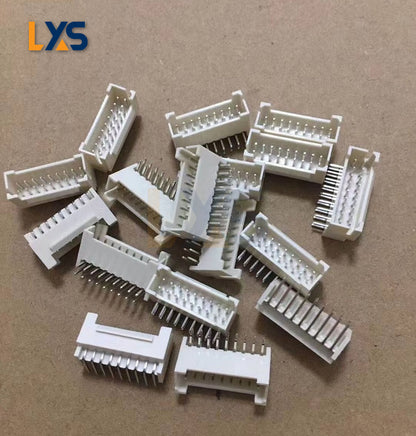 18pin right angle PVC connector for hash board repair replacement parts L shape