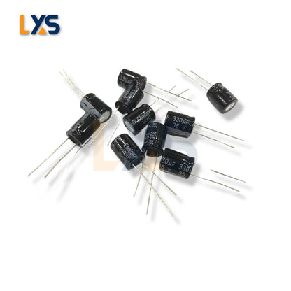 330uf 35V Capacitor 10x12 mm for Board and Power Supply PSU repair Bitmain APW9 APW9+