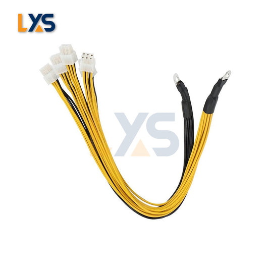 High-Powered 5-Wire PCI-E 6pin Power Supply Cables - Bitmain APW3 and APW7 Compatible