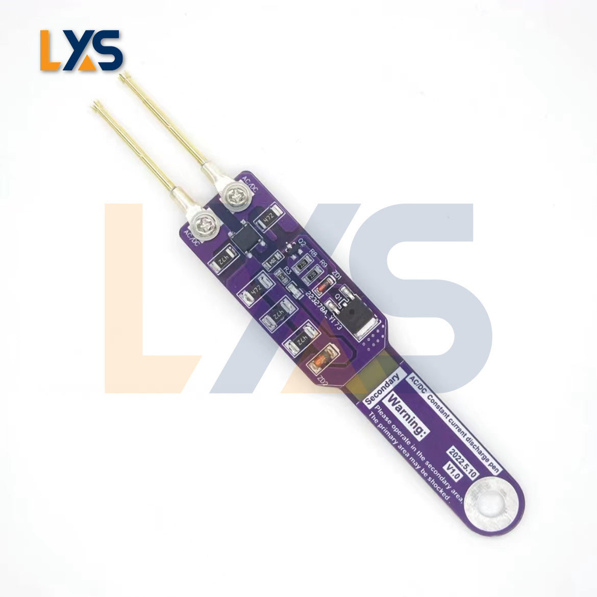 AC and DC Capacitor Discharge Repair Tools Capacitor constant current discharge pen V1.0 adopts rectifier bridge input mode, which can be used to discharge capacitors