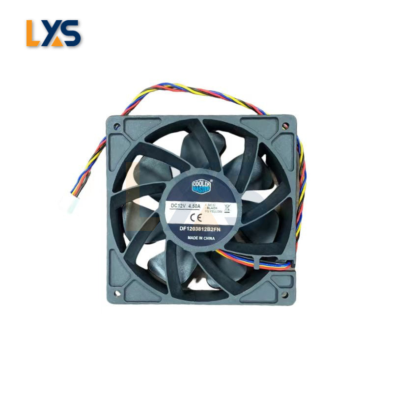 DF1203812B2FN High Speed Cooling Fan - Efficient Cooling Solution for Avalon 1066 1166 1246 Miners, 120x120x38mm, New Condition