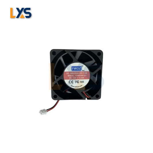 Compact 60x60x25mm Cooling Fan - Efficiently Cools Power Supply Units
