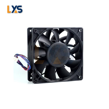 Durable 12V Cooling Fan for Mining Rigs - Optimal Air Quality, Heat Dissipation, Noise Reduction