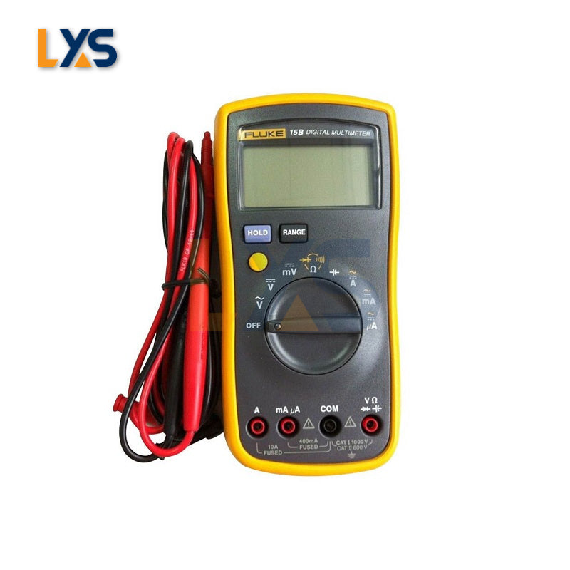 this fluke 15b+ multimeter is recommended by bitmain for testing and repairing hashboards and asic miners