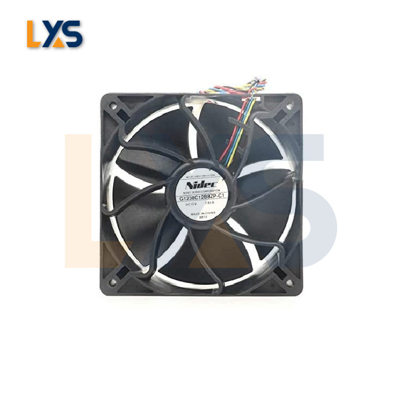 120x120x38 Server High-Speed Cooling Fan - Efficient ASIC Miner Cooling Solution with PWM Control