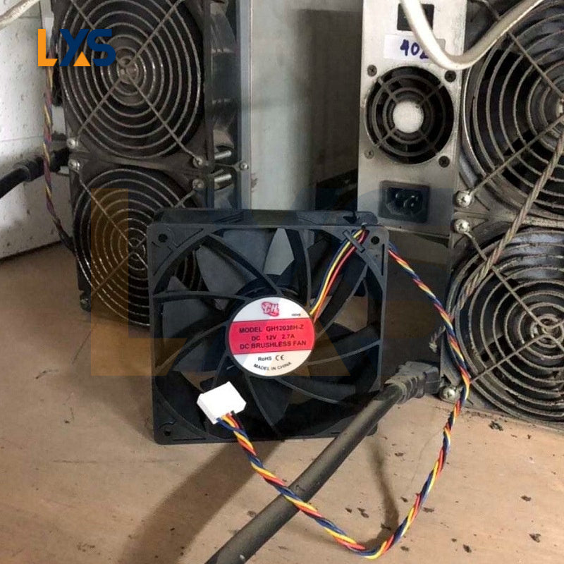 Reliable 120mm Cooling Fan - Powerful Performance for Innosilicon T2T Miner