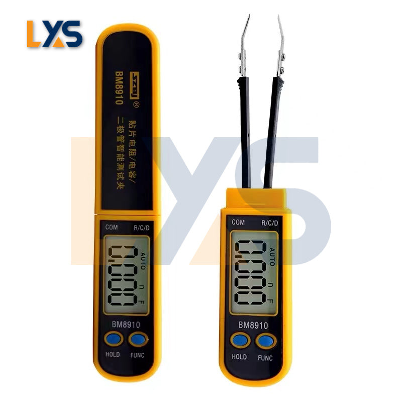 Handheld Smart Resistor Capacitor SMD component Test Tweezers