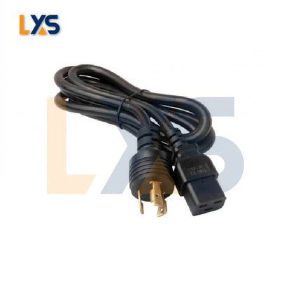 UL-Certified Heavy Duty IEC Cable - 20 Amps Power Capacity