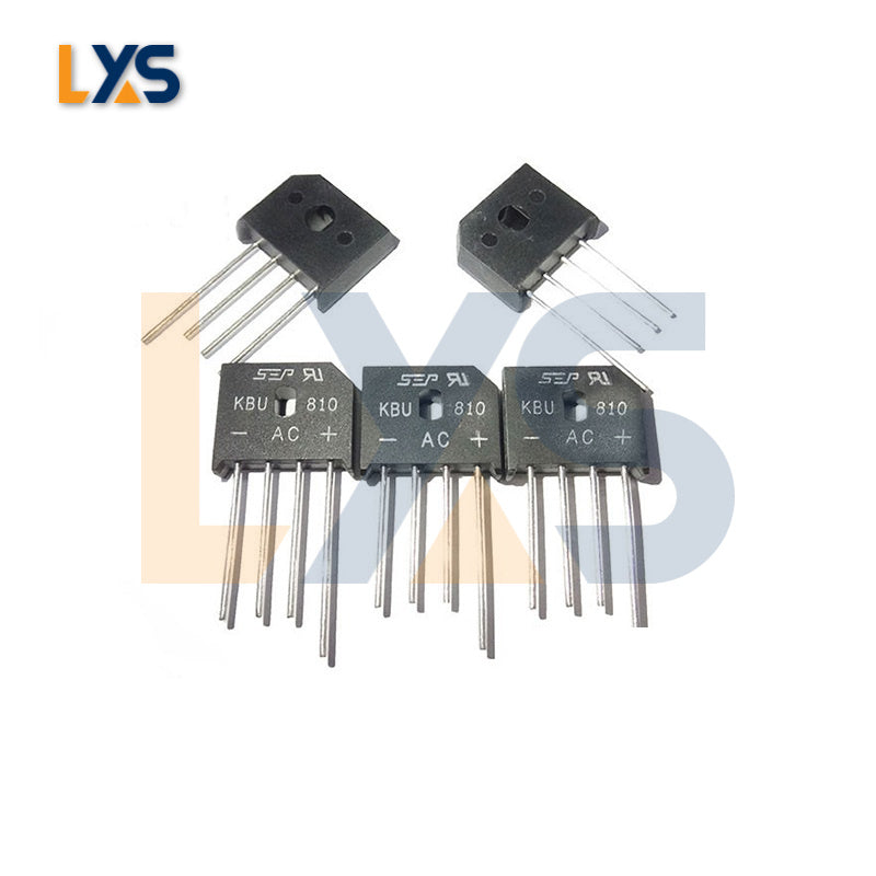 KBU810 diode bridge rectifier is the reliable solution you've been searching for. With its high current capability, superior performance, and exceptional reliability