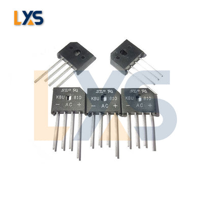 KBU810 diode bridge rectifier is the reliable solution you've been searching for. With its high current capability, superior performance, and exceptional reliability