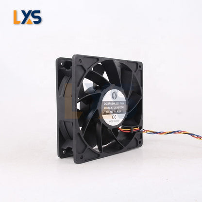 Powerful 6000RPM 4-Pin Cooling Fan - Optimal Airflow for ASIC Miners