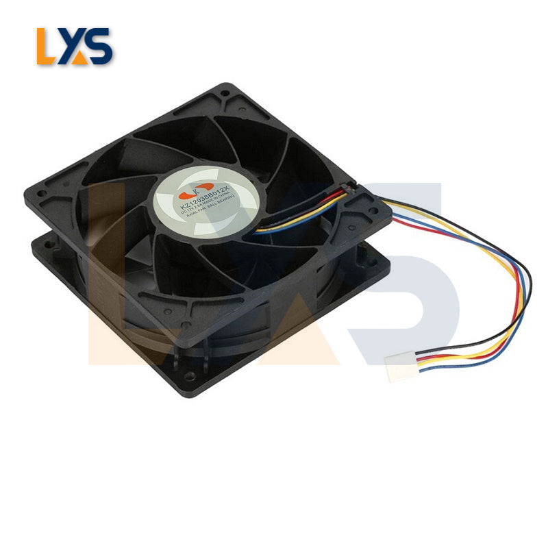 Efficient 2.80A DC 12V Cooling Fan - KZ12038B012X