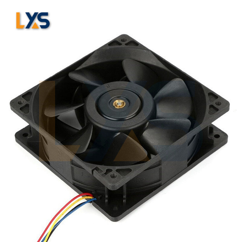 Ensure optimal temperatures and&nbsp;prevent overheating in your miner with the high-speed and high-quality KZ12038B012X DC 12V 2.80A Cooling Fan. 